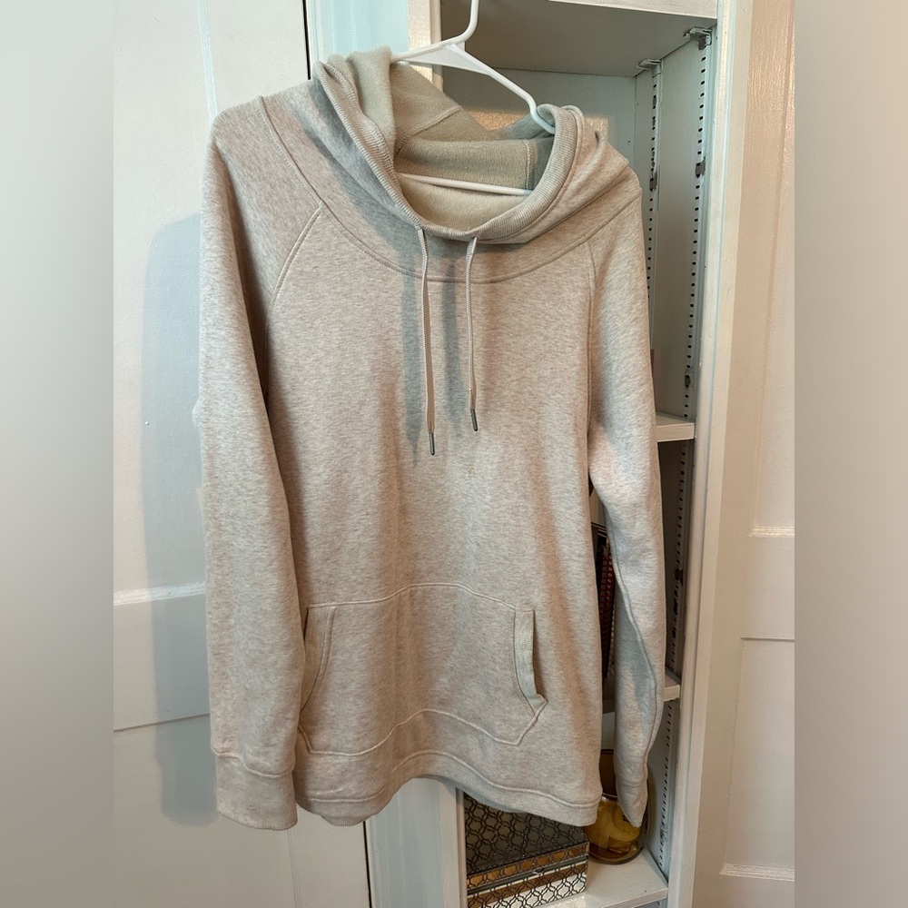 Beige hoodie
